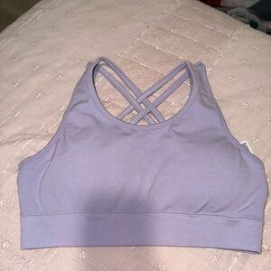 Alphalete Amplify revival bra in Misty Lilac